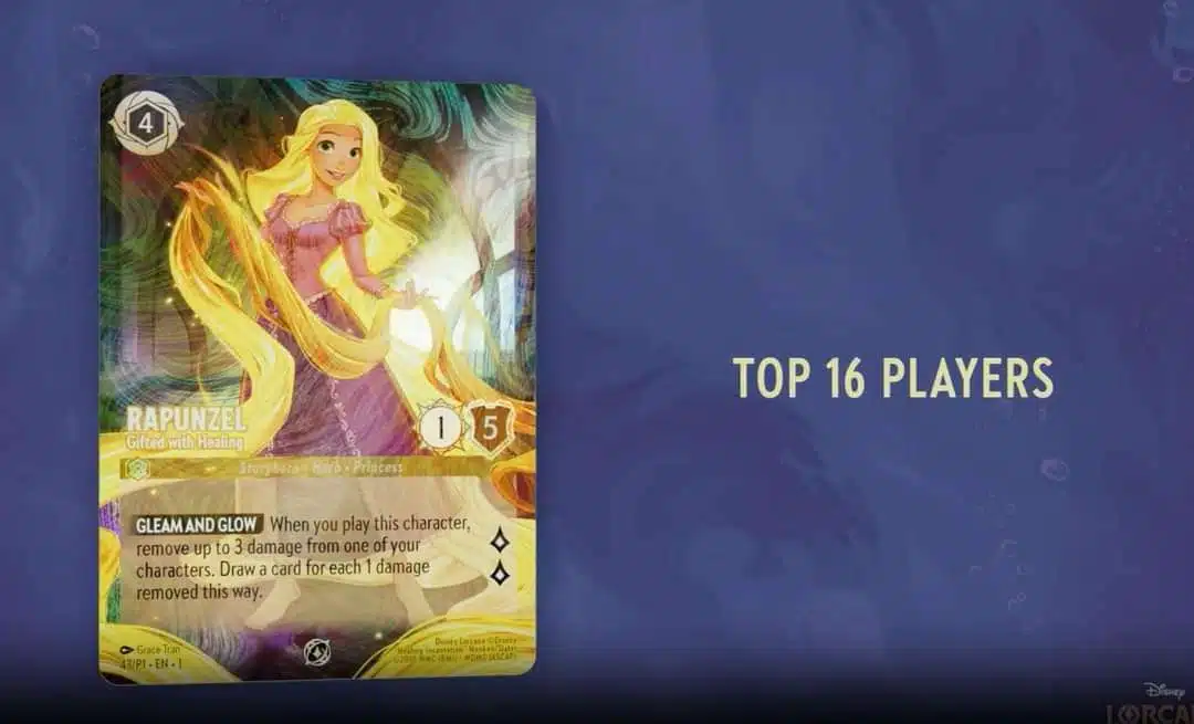 北*あ様 海外限定 希少！ラプンツェル プロモ ロルカナLorcana 北*あ様