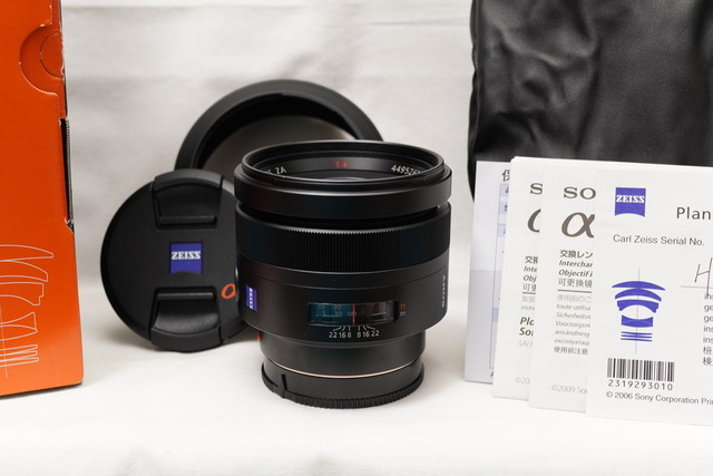 夏休み特別最終値下げ】美品 Sony Zeiss Planar