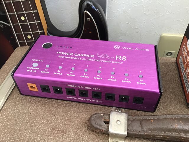 ☆充電式パワーサプライ Vital Audio VA-R8導入！ : ジナパパ一家の何
