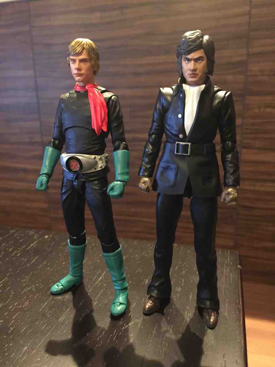 仮面ライダー1号 藤岡弘 フィギュア SHF 真骨彫 CSM 当時物 昭和 初代