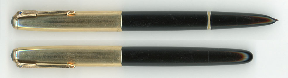 Parker 51 Gold Cap 14K-EF バキューマティック吸入式 書き味改善