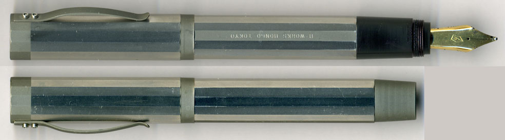 エイチワークス 極太万年筆 18K-BBB相当 : 万年筆評価の部屋