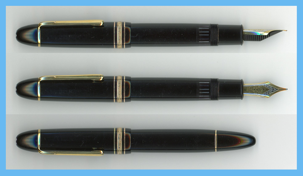 1960年代 Montblanc No.149 18C-M 角研ぎ : 万年筆評価の部屋