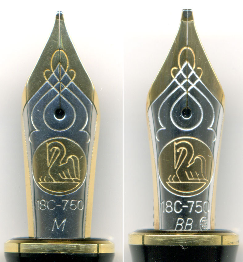 Pelikan M800 18C-M → 18C-B（PF） 交換しての仮説 】アーカイブ 2008