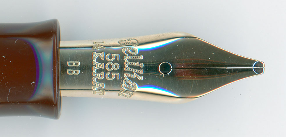 Pelikan M101N トータスシェル ブラウン 14C-BB 書き味改善