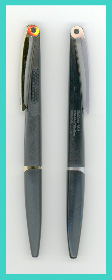 Pelikan No.1 Luigi Colani Design BP Gold & Silver : 万年筆評価の部屋