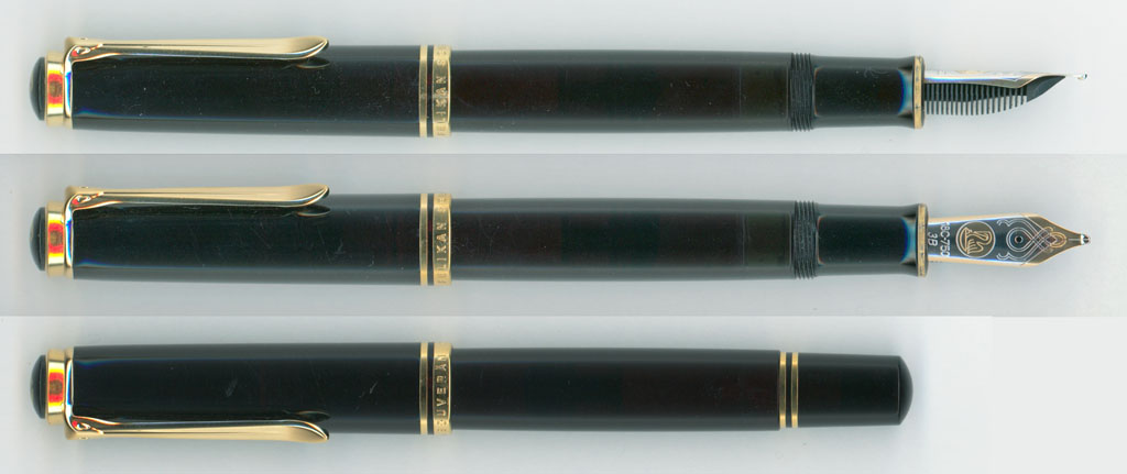 Pelikan M1000 18C-3B ペンポイントがアグリーでインク出ず