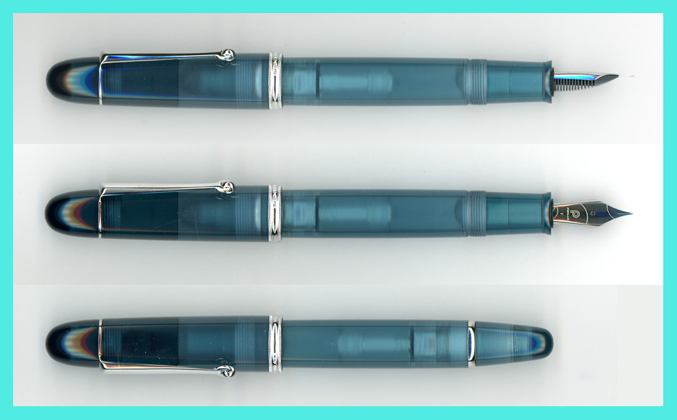 OZ SAILOR 万年筆 凍雨 セーラー万年筆 四季織 雨音 万年筆 11-3059