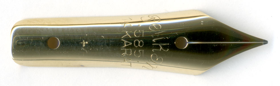 Pelikan 400NN M&K ヴィンテージ 万年筆 茶縞 14ct F Pelikan 400NN