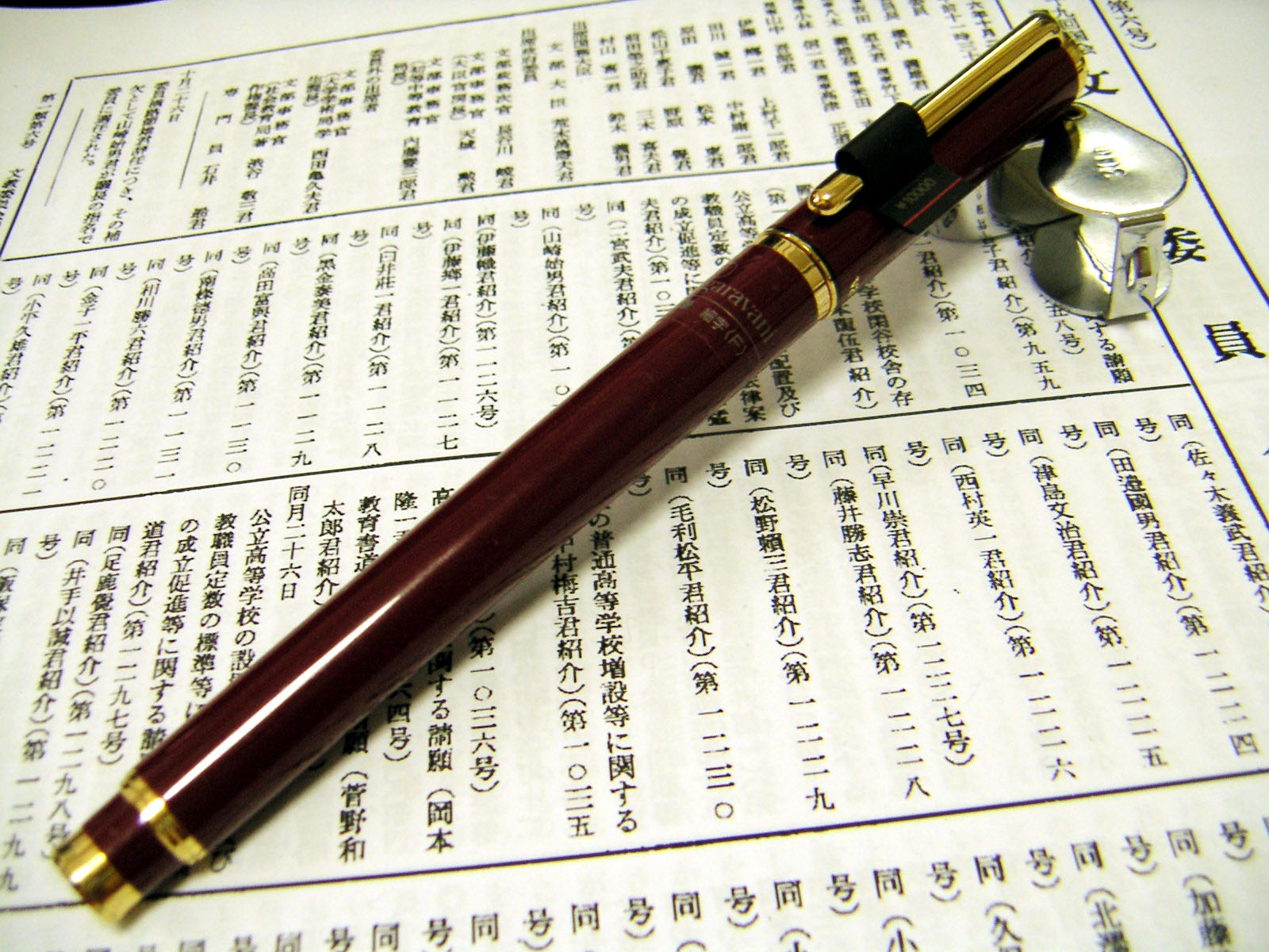 Valentino Garavani Fountainpen Red (F) : ぺん☆ぱれーどっ！