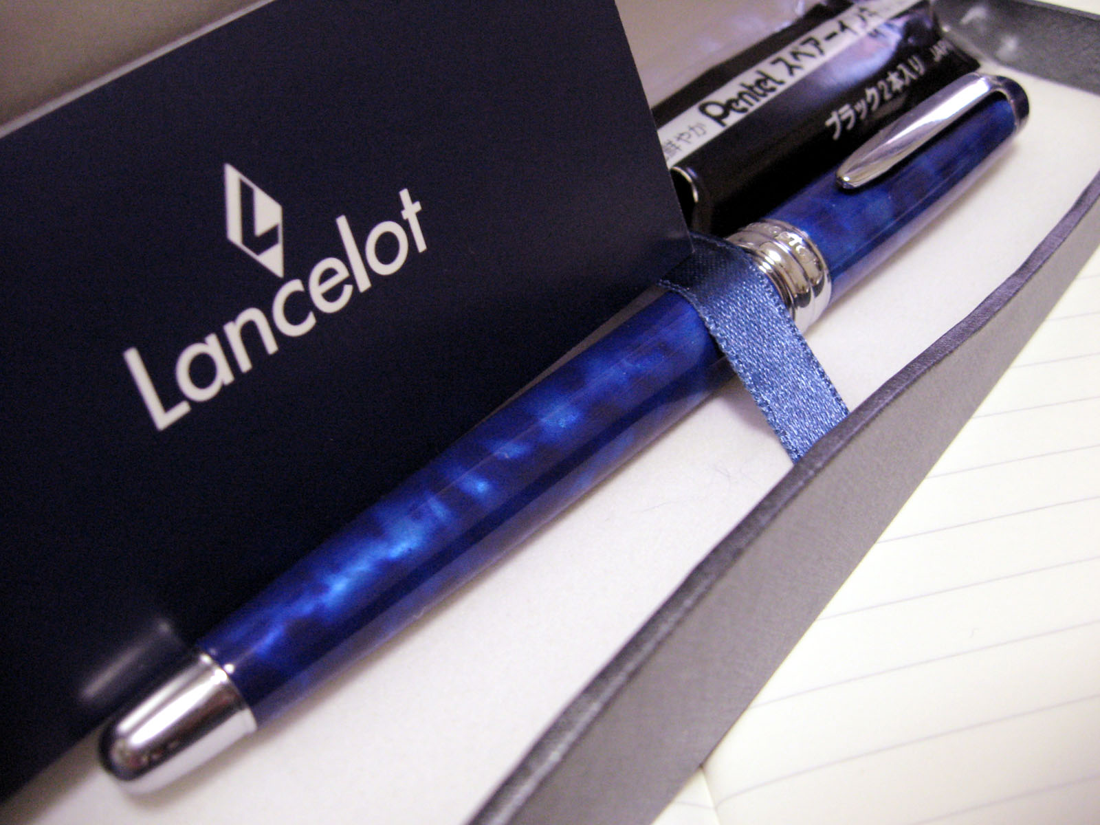 Lancelot 5 Series Silver Leaf Blue (M) : ぺん☆ぱれーどっ！
