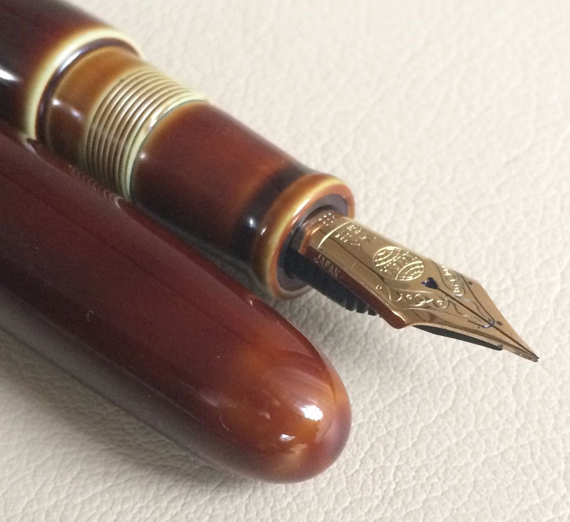 変身し始めた中屋万年筆 碧溜 2017.10.4 : スティロ プリュム