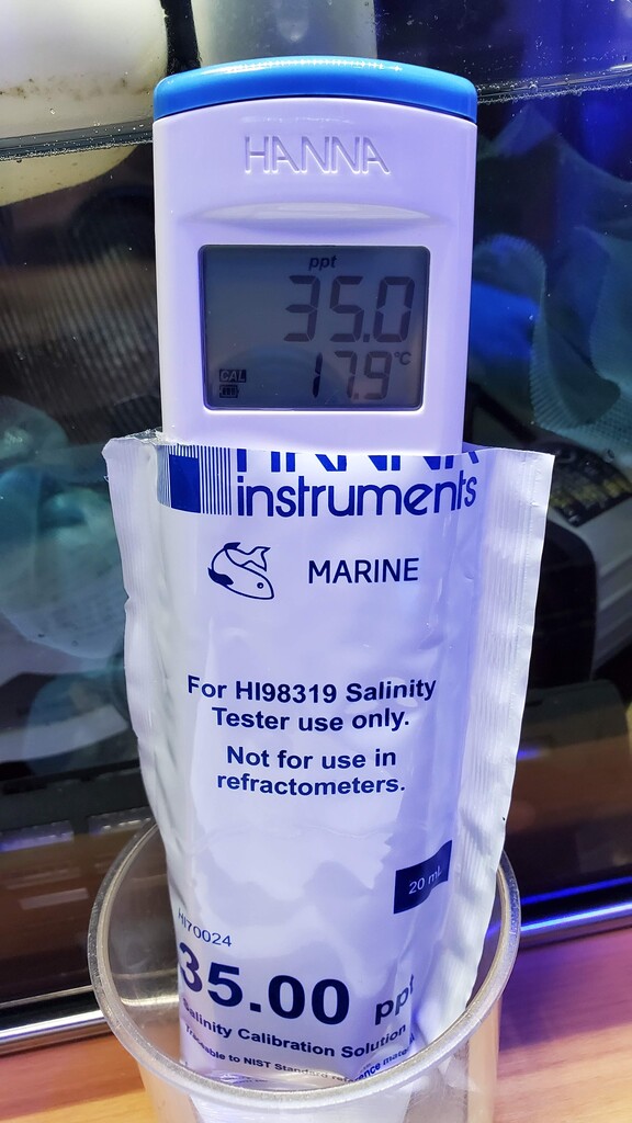 塩分濃度計の比較 : リ楽ックスして海水魚 マーフィード マリンソルト