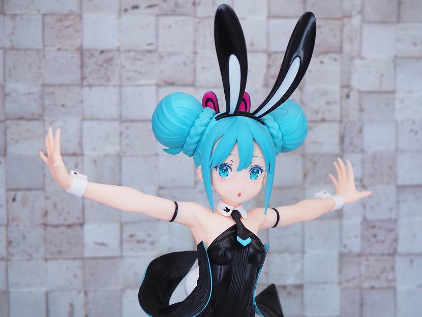 初音ミク バニー フィギュア 黒 bicute bunnies 20個 初音ミク バニー