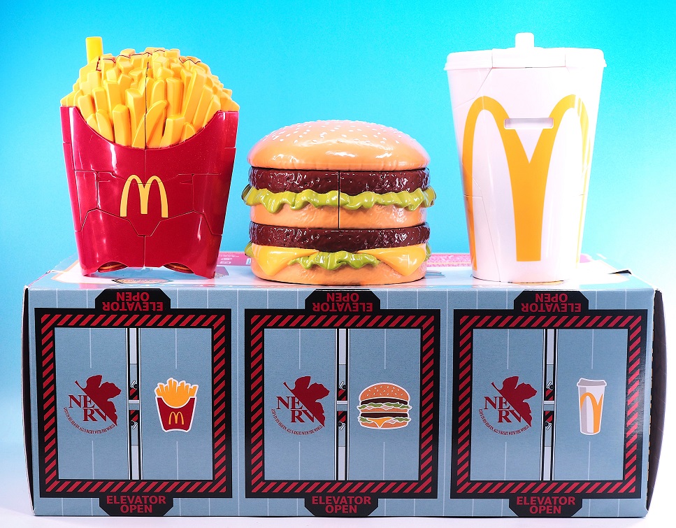 新品未開封】マクドナルド エヴァンゲリオン バリューハッピーセット