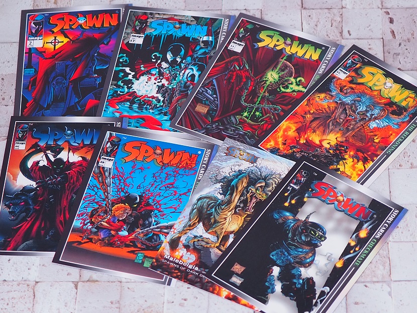 エポック社 スポーンカード レビュー : おもちゃの巣（玩具レビュー）