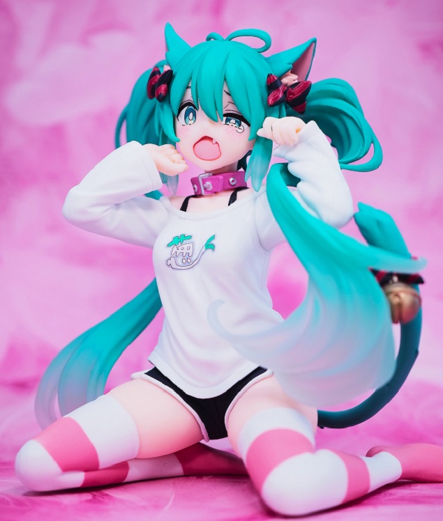 初音ミク プライズフィギュア 15個セット 桜ミク 猫耳 シナモロール