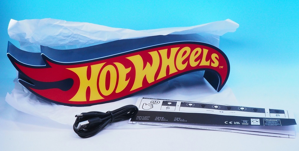 PALADONE ホットウィール ベーシックロゴライト レビュー : おもちゃの