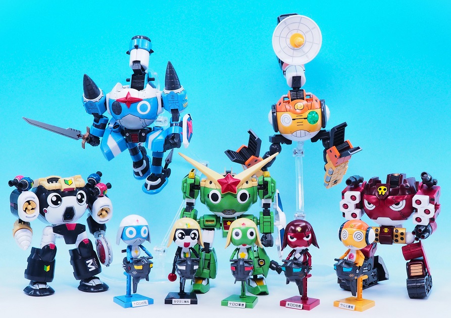 バンダイナムコ ケロロ軍曹 プラモデル セット ケロロ軍曹プラモ