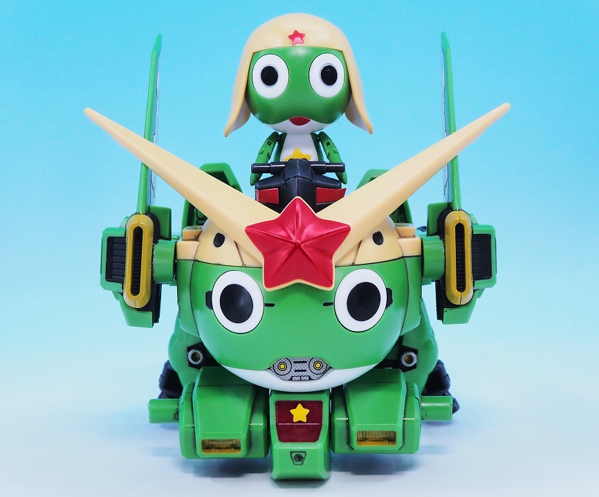 ケロロ軍曹 プラモコレクション 究極合神 ゴッドケロン レビュー