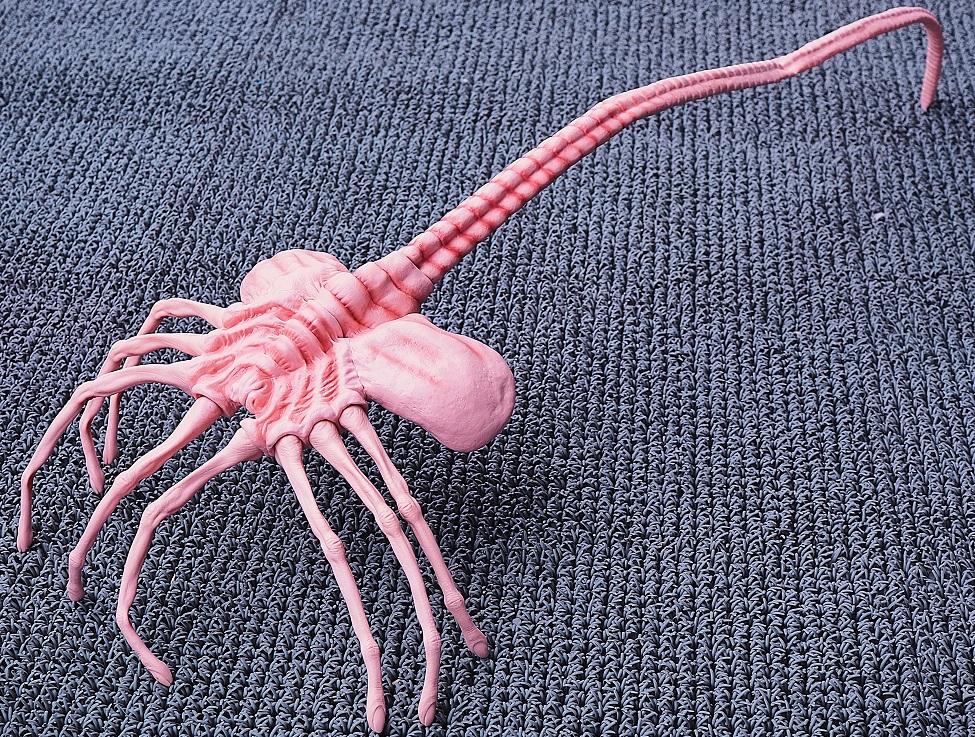 フリュー フェイスハガー リアルソフビフィギュア レビュー : おもちゃ