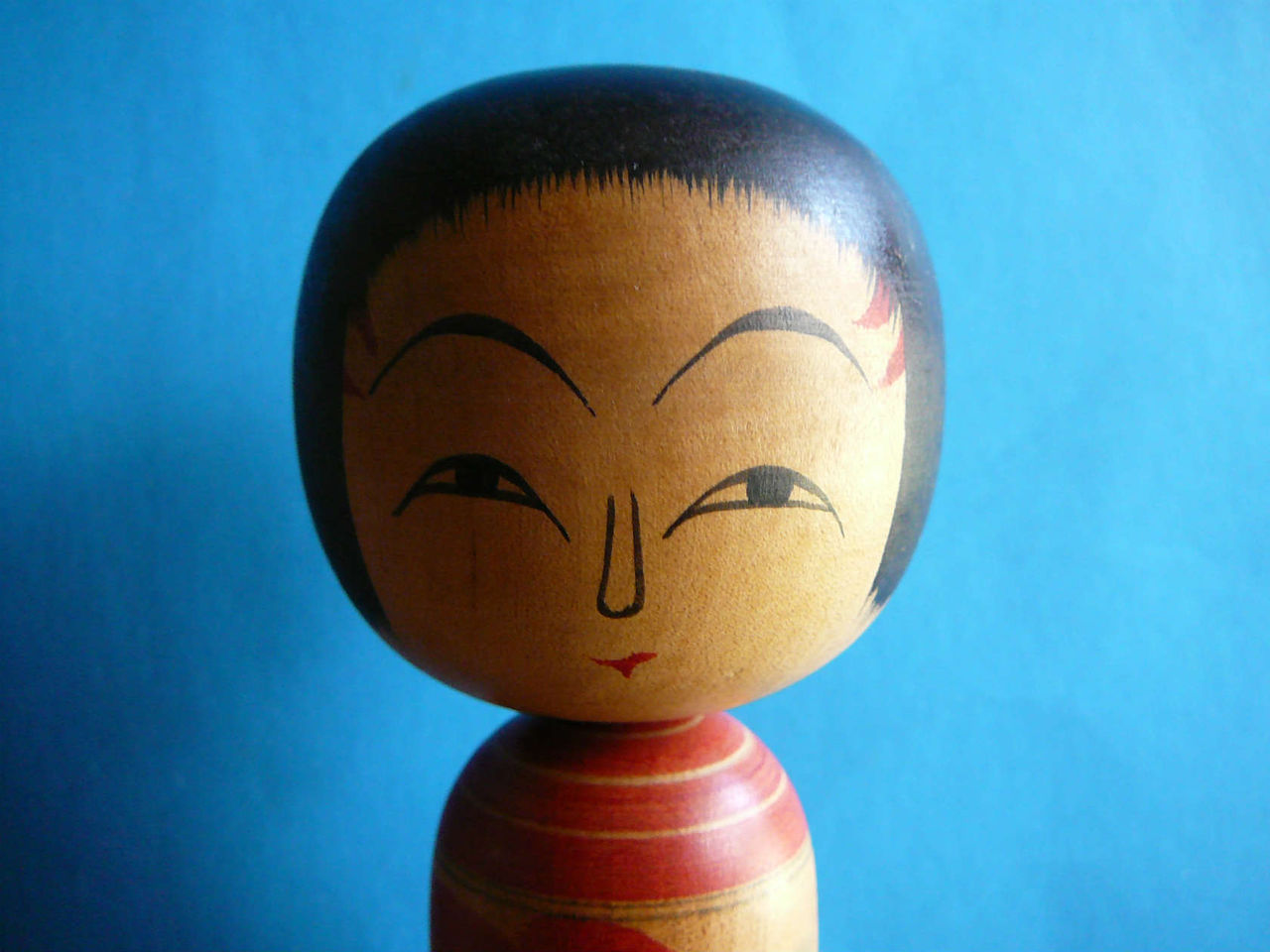 田中虎杖ナチュラルウッドのこけし人形 田中虎杖ナチュラルウッドの