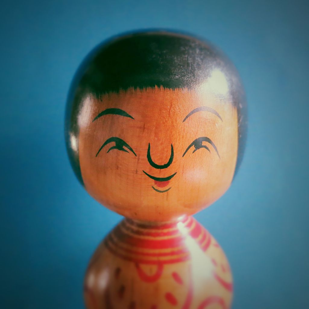 奥瀬鉄則工人のこけし : こけしのなかのわたし