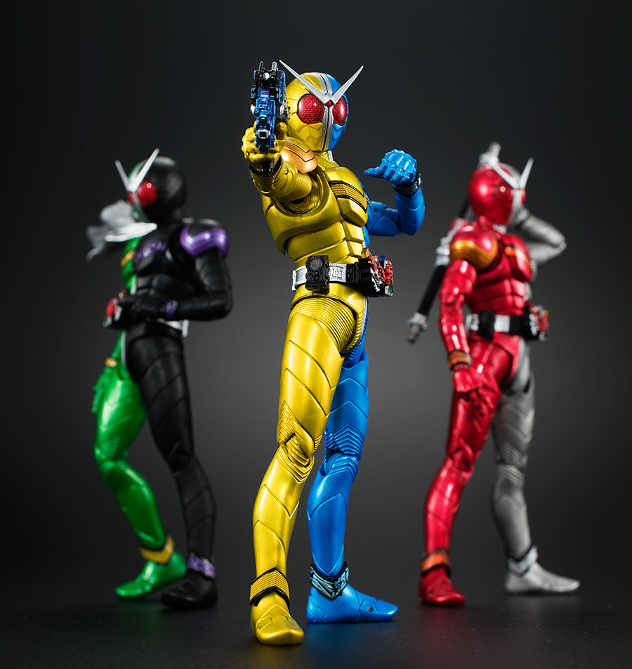 真骨彫製法 仮面ライダーW ルナトリガー ヒートメタル 風都探偵