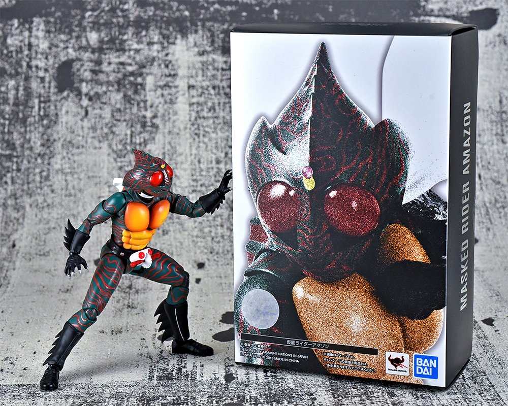 9/29店頭発売！「S.H.Figuarts 真骨彫製法 仮面ライダーアマゾン」撮り