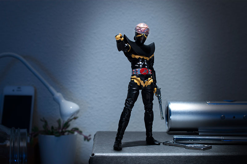 S.H.Figuartsキカイダー、キカイダー01、ハカイダー、白いカラスセット