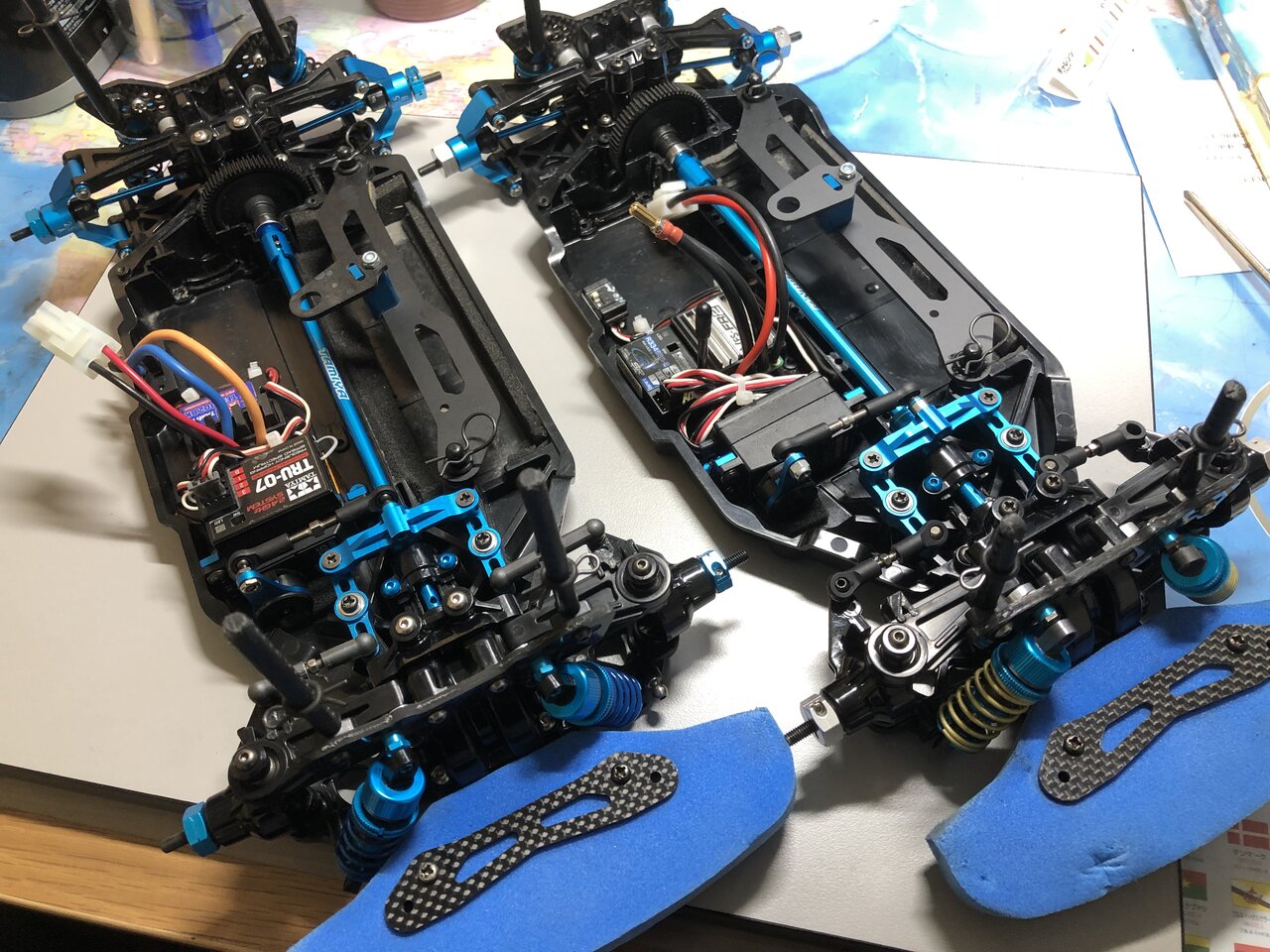 小3が使うTT-02、TT-02type-S 全5台のメモ : 小学生の息子とラジコン