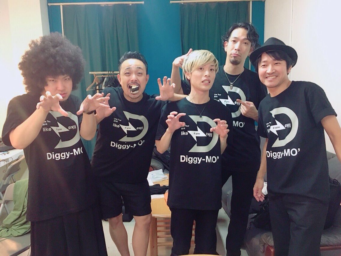 Diggy-MO' LIVE TOUR 2010 ライブ Tシャツ Diggy-MO'ツアーグッズ2010