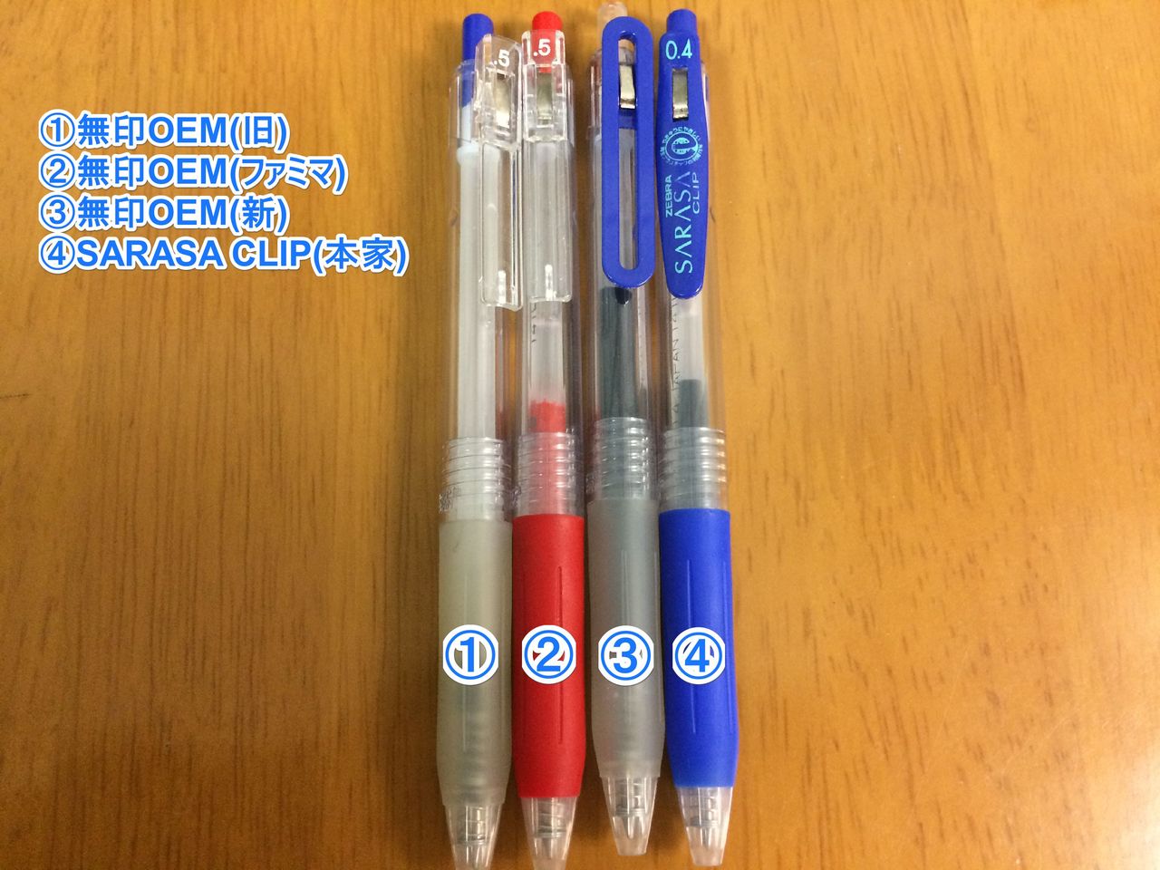 廃番 無印良品 さらさら描けるゲルインキボールペンノック式 ブルー