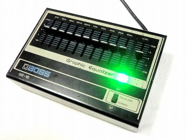 BOSS GRAPHIC EQUALIZER GE-10 - Pure Tone ELITE MODIFY - : ソリッド