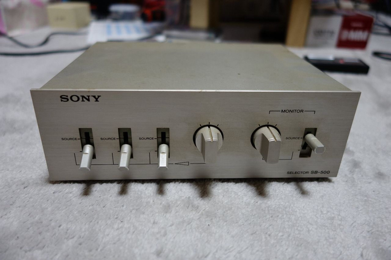 SONY SB-500 をリフレッシュしました : アンプジャンカーのblog