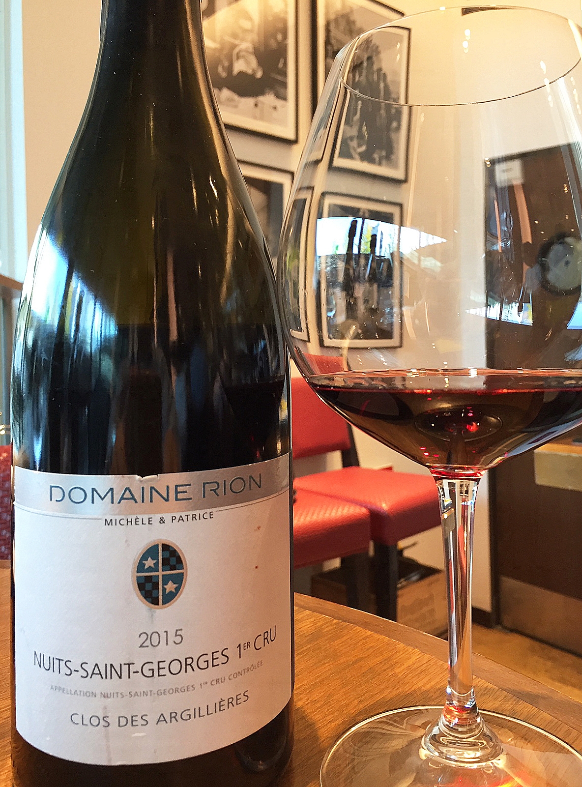 パトリスリオン ニュイサンジョルジュ クロ デ アルジリエール 2015