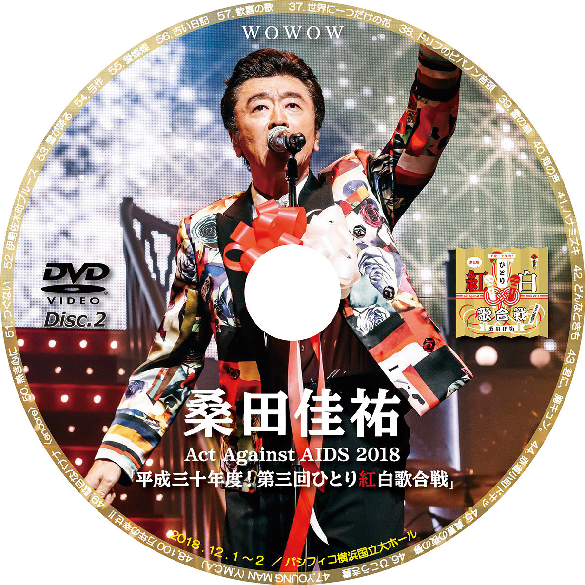 Act Against AIDS 2018『平成三十年度! 第三回ひとり紅白歌合戦』[DVD
