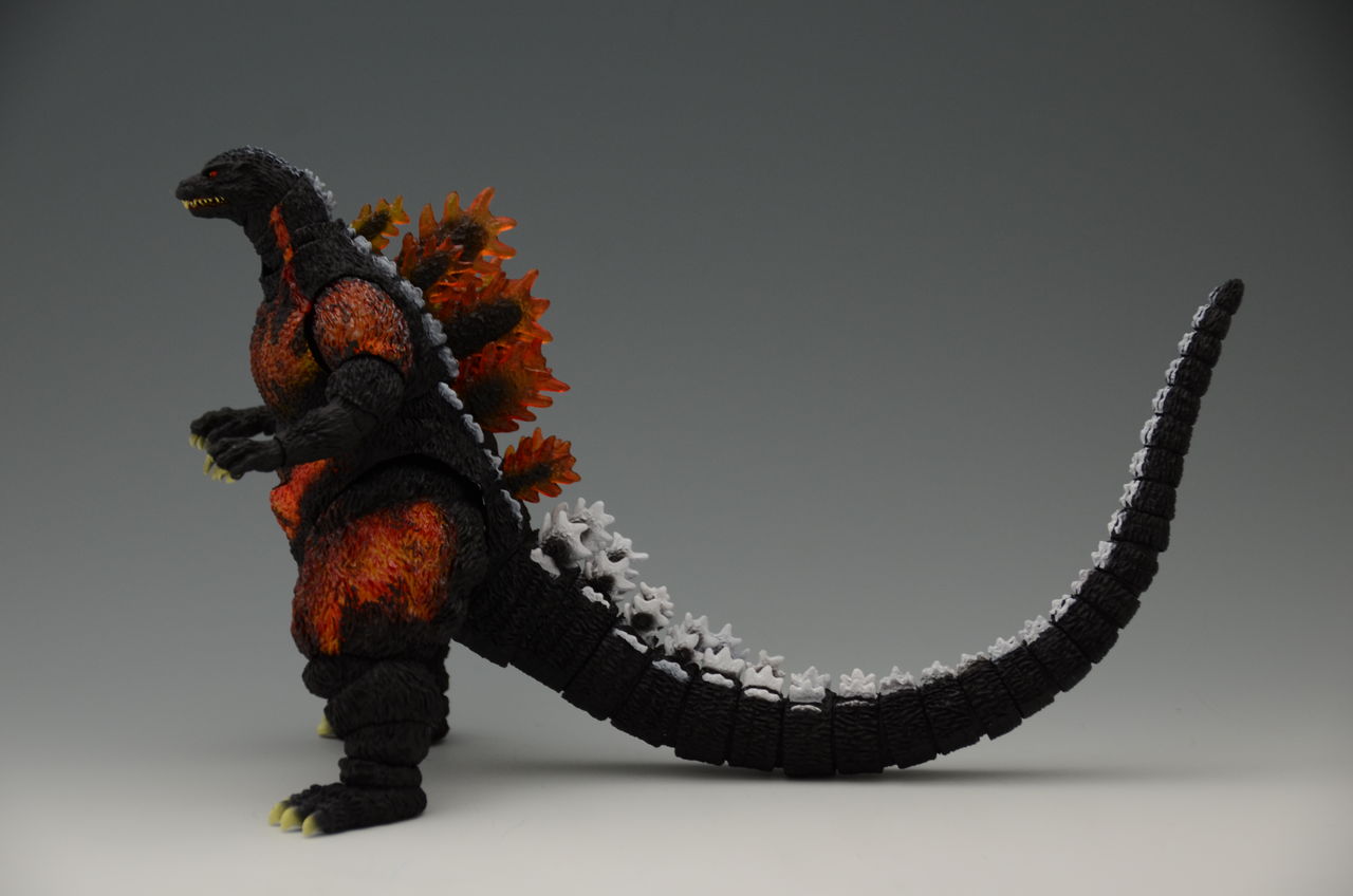 モンスターアーツ ゴジラ 1995 フィギュア デスゴジ バーニングゴジラ