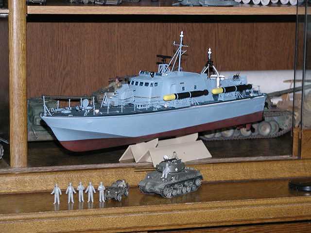 ◉高速魚雷艇ボスパー （TAMIYA 1/72）2005年10月完成 : T.M.のプラモ