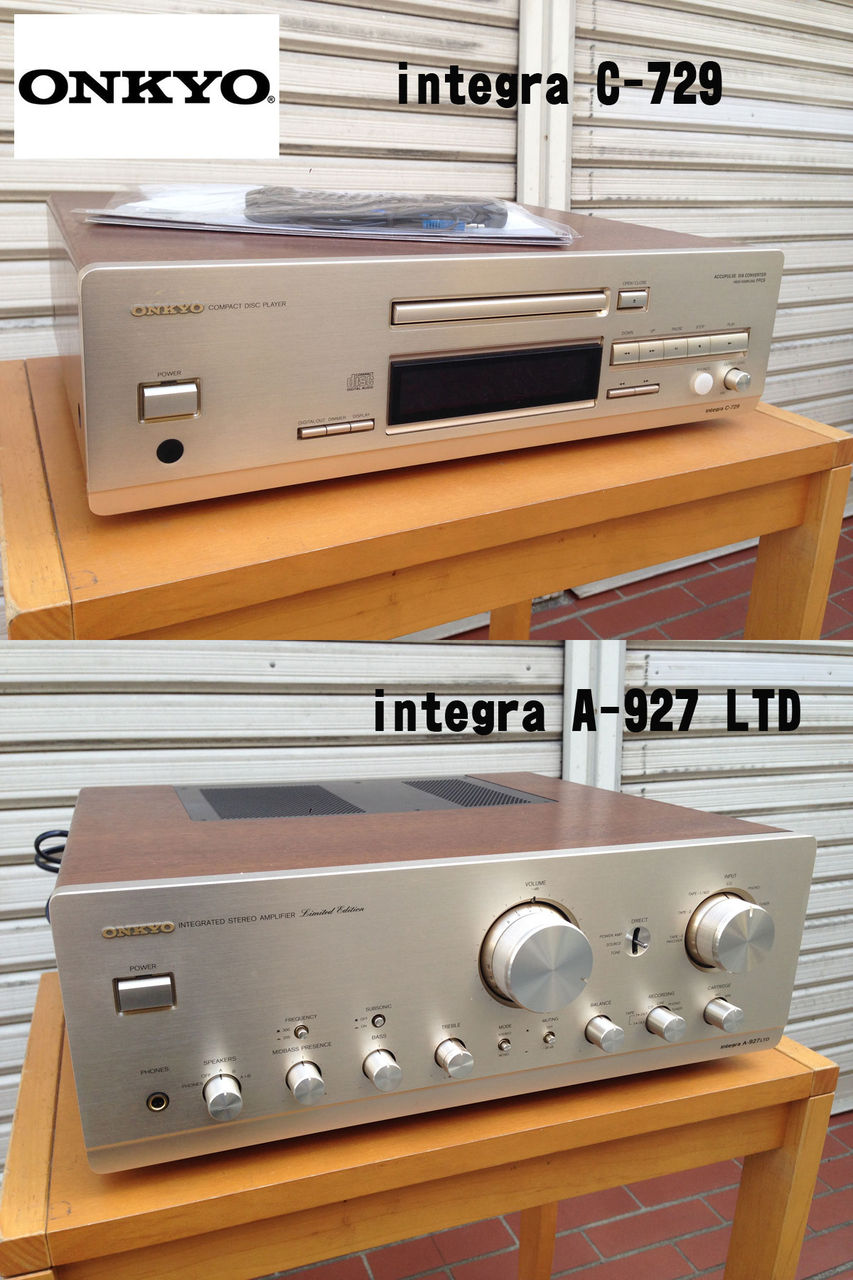 美品】ONKYO オンキョー プリメインアンプ integra A-927 LTD