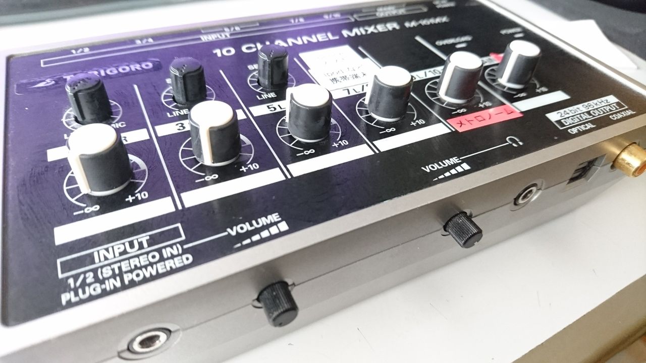 STAFFバン工房】Roland M-10MX 10chミキサー : スタジオTORIGOROの