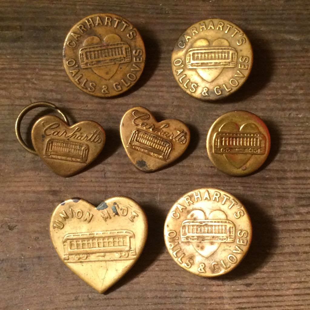 30〜40s Carhartt チェンジボタン 30〜40s Carhartt チェンジボタン