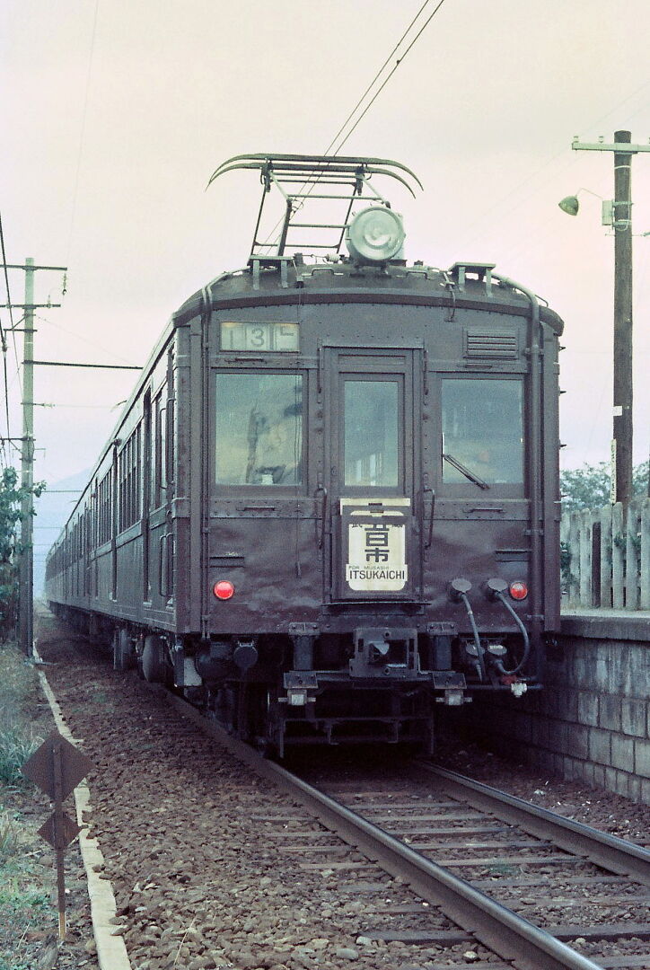 昭和の残像 国鉄青梅線 写真、アルミ額付き 昭和の残像 国鉄青梅線