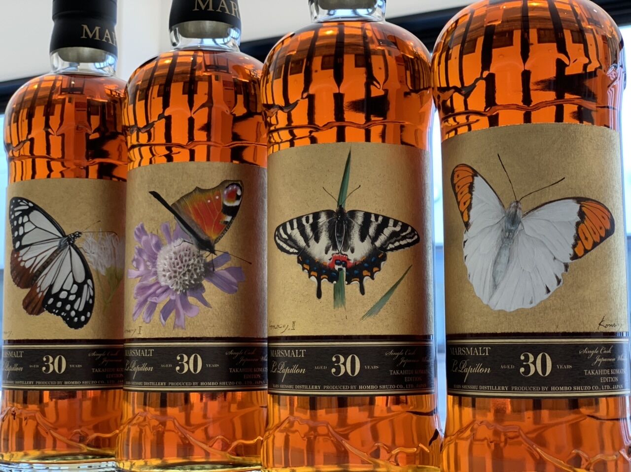 MARS MALT シングルモルトウイスキー パピヨン ギフチョウ MARS MALT