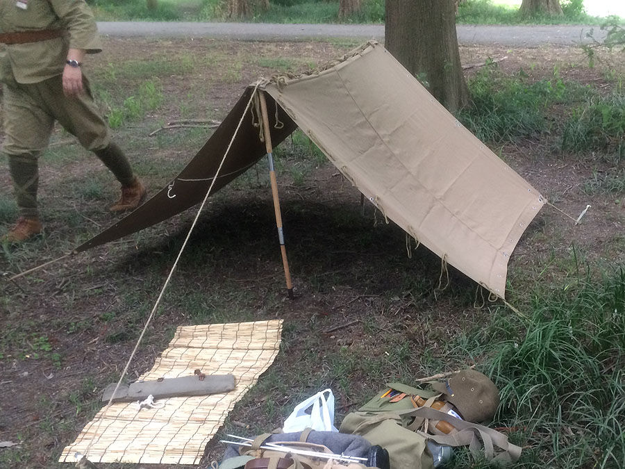 日本軍 シガレットケース 実物 軍隊 陸軍 海軍 レプリカ日本軍携帯天幕