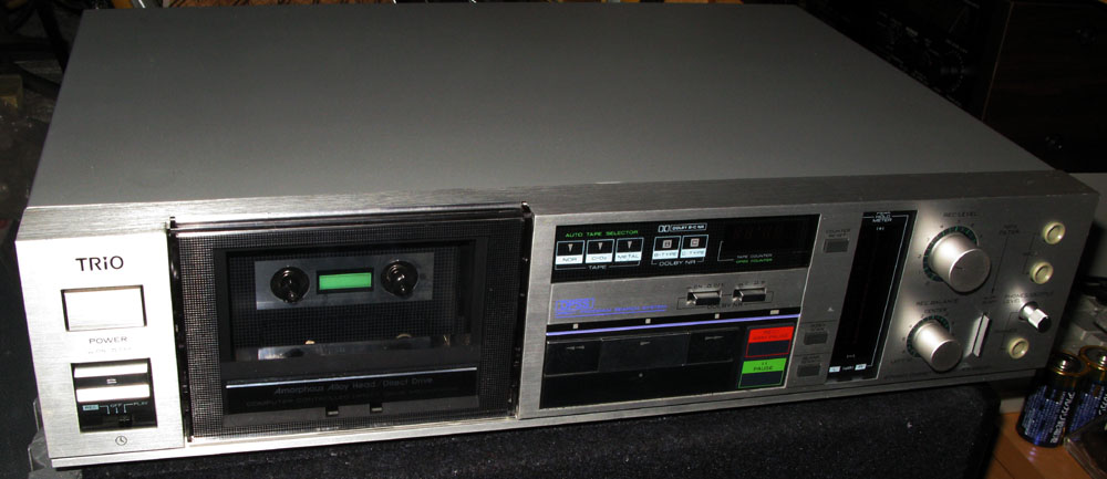 TRIO トリオ KX-9000 ステレオカセットデッキ 注文 オーディオ機器