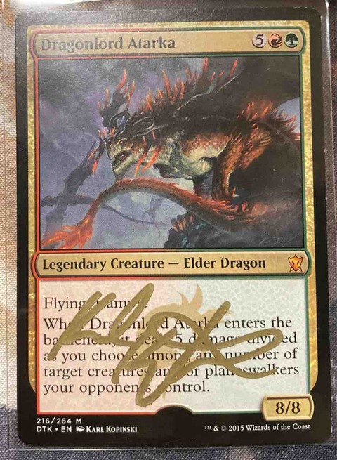 チビ・ドラゴン スケッチアート MTG Amy Weber チビ・ドラゴン