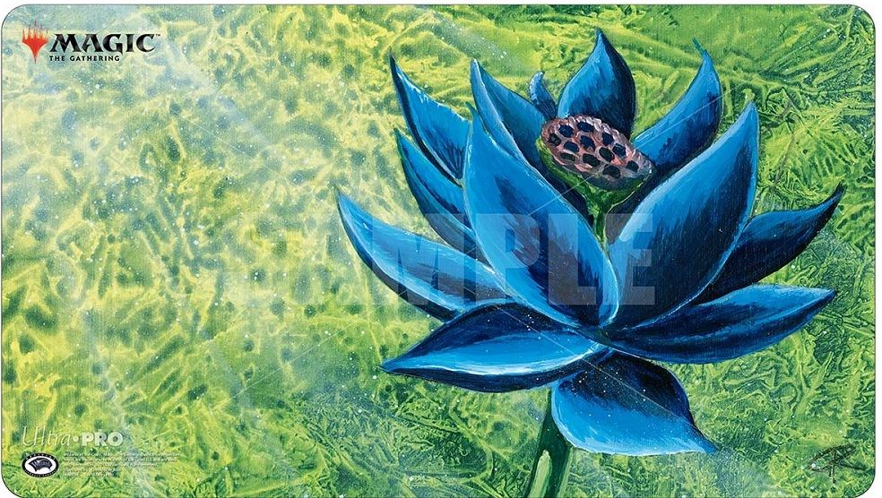 black lotus ブラックロータス mtg プレイマット サイン入り black