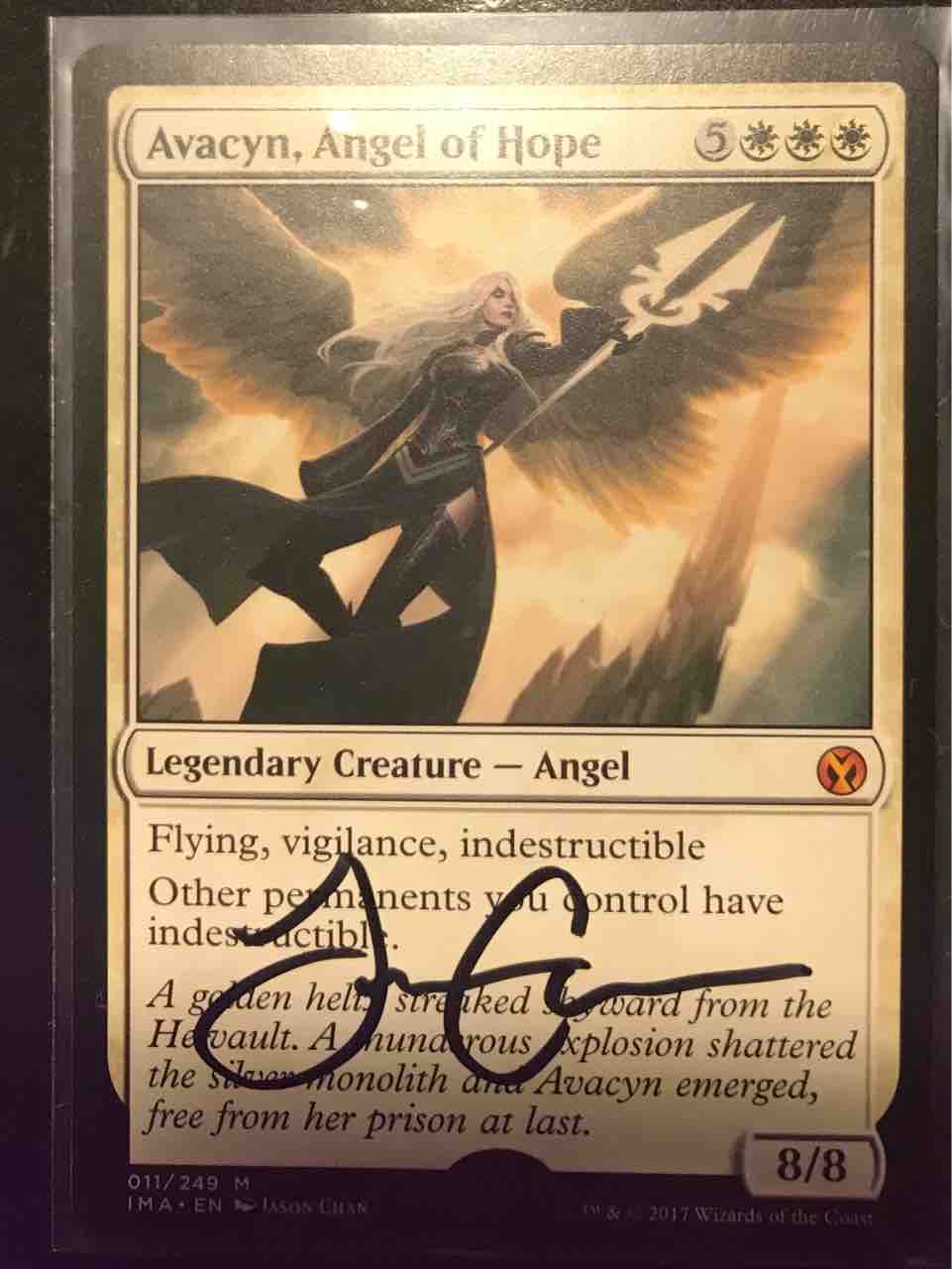 MTG アーティストプルーフ 寛大なる者、アジャニ foil 割引