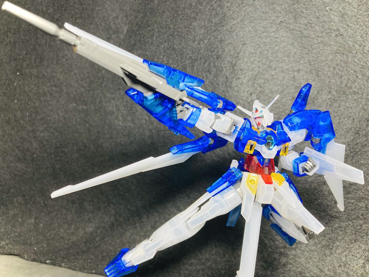 イベント限定】HGガンダムAGE-2 ノーマル [クリアカラー] レビュー 銀